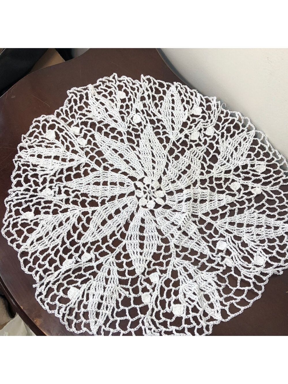Handmade crochet doily​​​​​